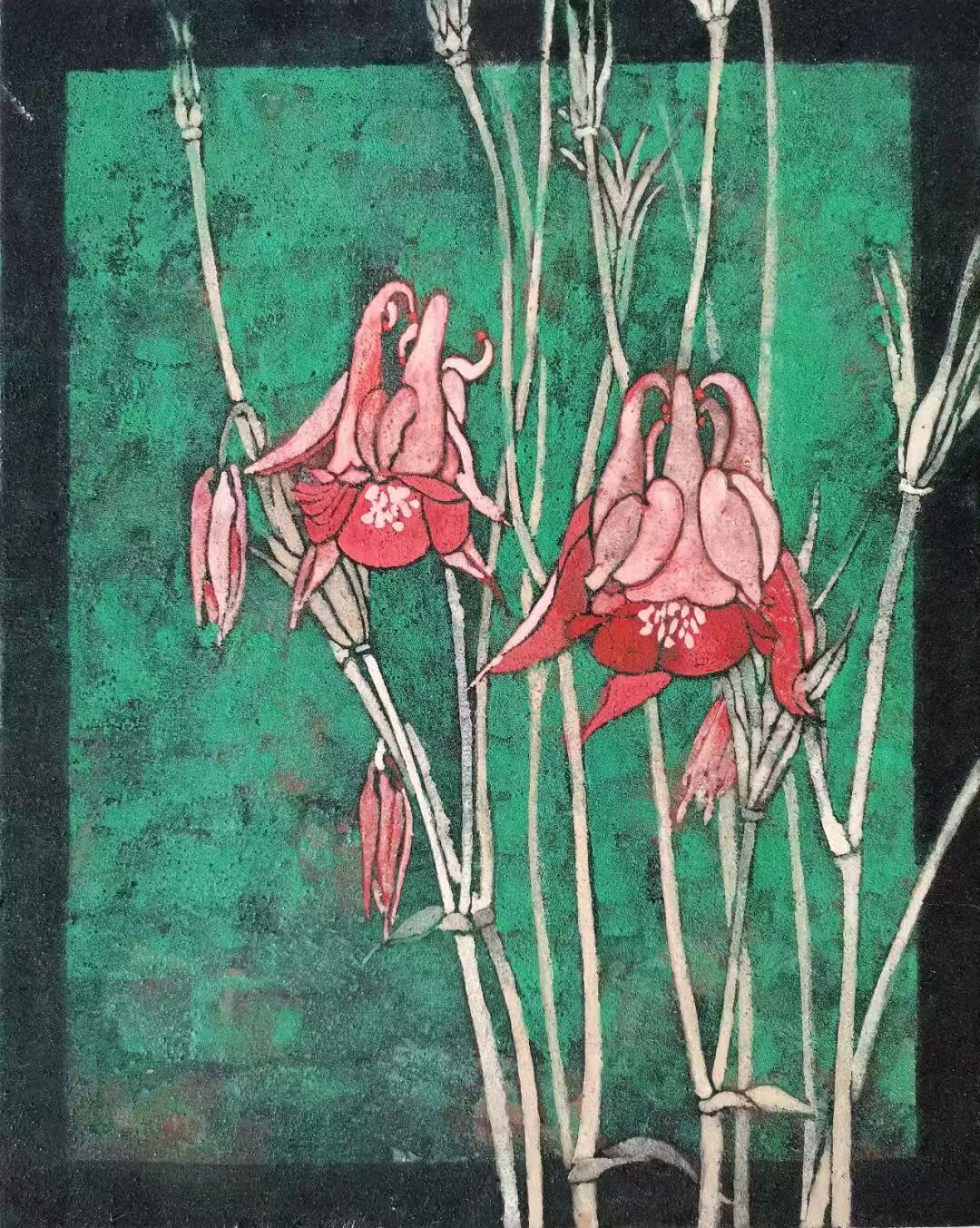 芳华·共舞——2026北京工笔重彩画会女画家 线上绘画作品展 第五期-图片25