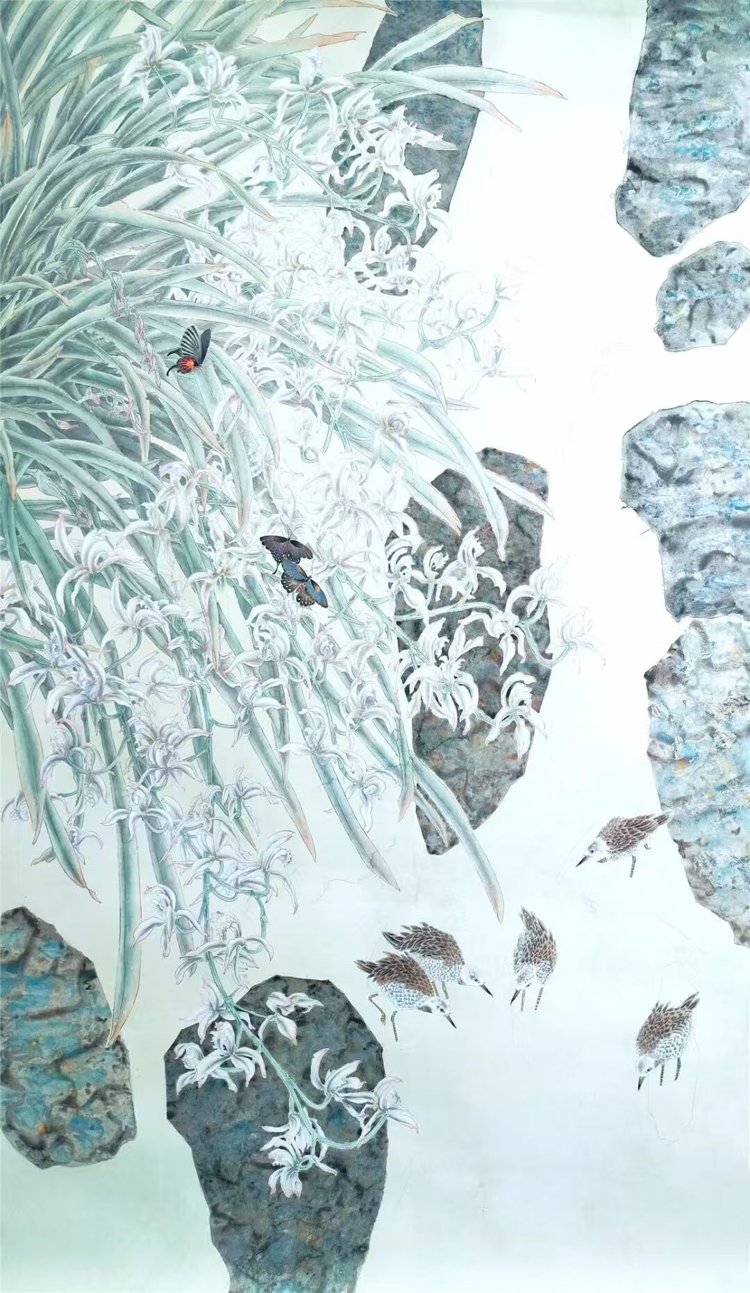 芳华·共舞——2026北京工笔重彩画会女画家 线上绘画作品展 第五期-图片27