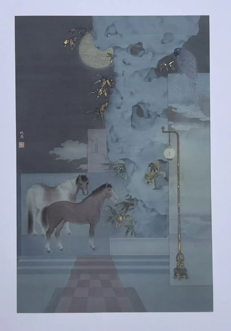 芳华·共舞 2026北京工笔重彩画会女画家线上绘画作品展(第二期)-图片6