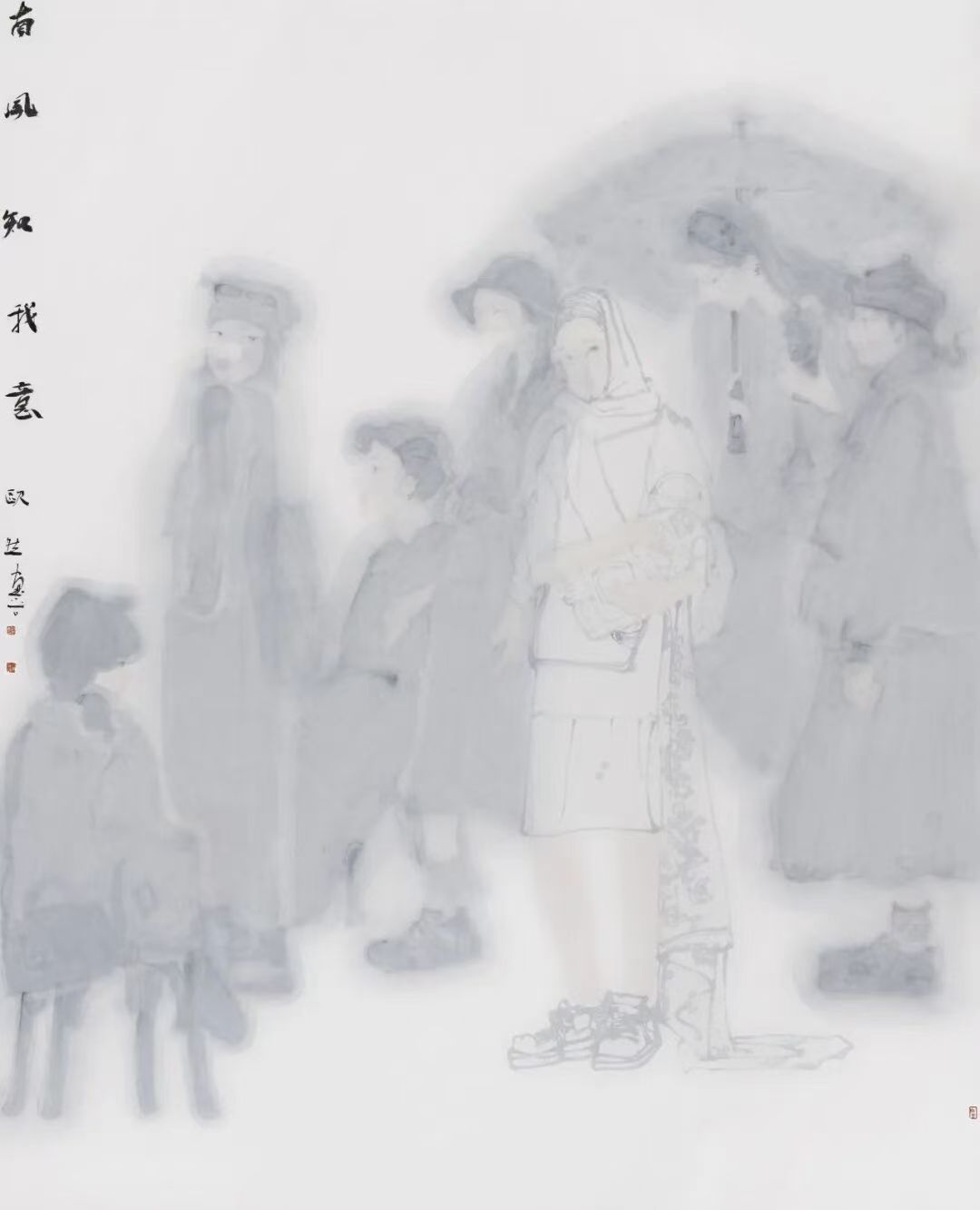 芳华·共舞——2026北京工笔重彩画会女画家线上绘画作品展第六期-图片16