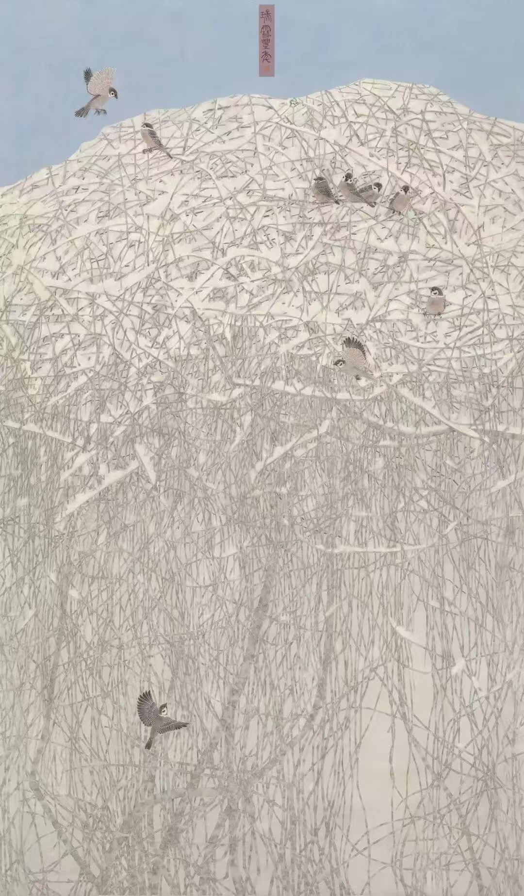 芳华·共舞——2026北京工笔重彩画会女画家线上绘画作品展第六期-图片28