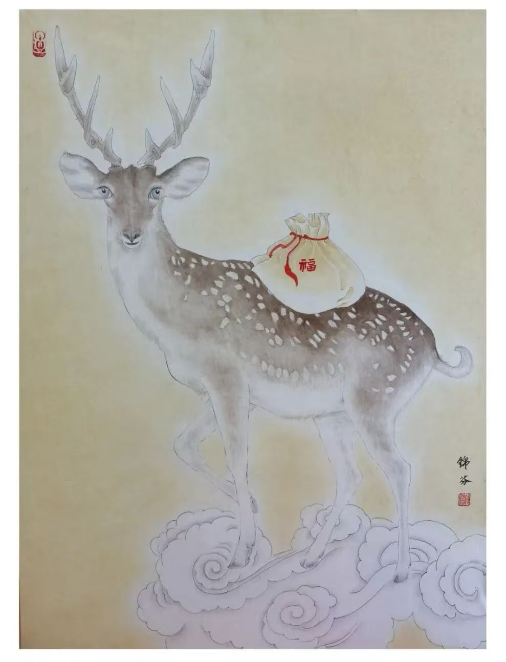 芳华·共舞 2026北京工笔重彩画会女画家线上绘画作品展（第三期）-图片3