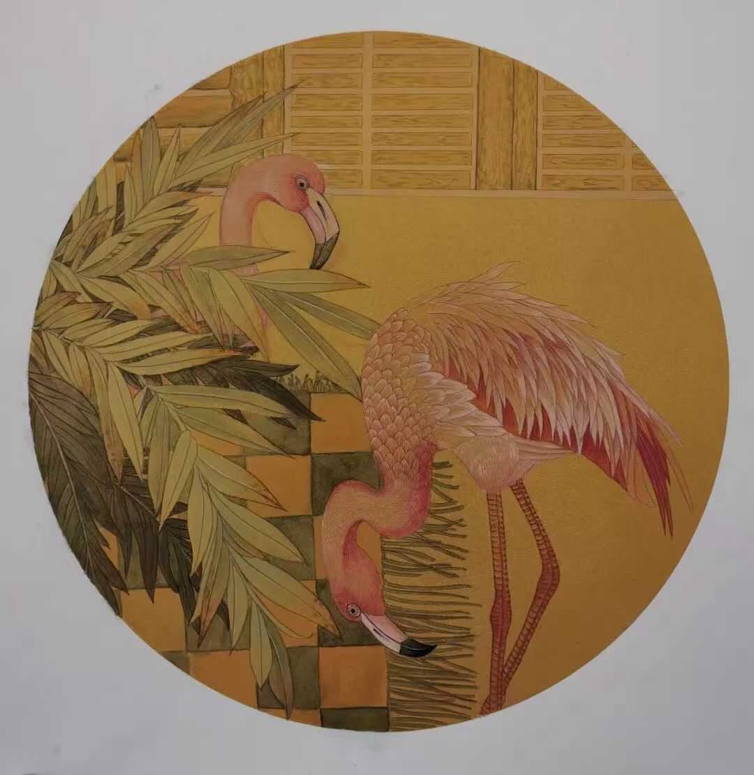 芳华·共舞 2026北京工笔重彩画会女画家线上绘画作品展(第四期)-图片18