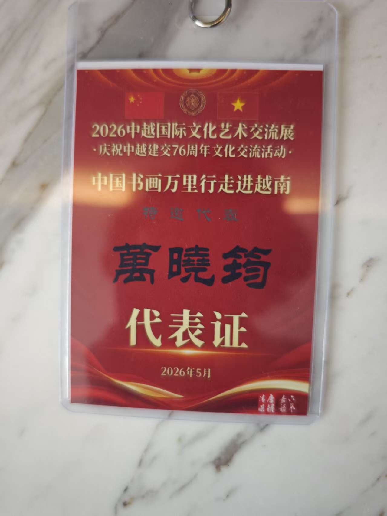 走进越南  庆祝中越建交76周年文化艺术交流展中国书画万里行（一）-图片5