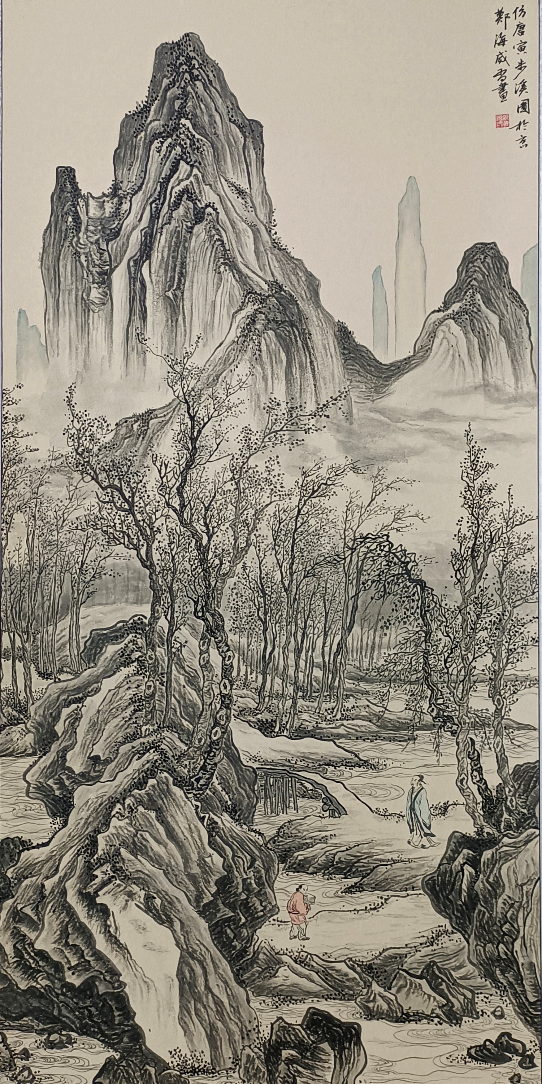 翰墨绘初心，丹青展芳华——五一主题画展预展启幕-图片10