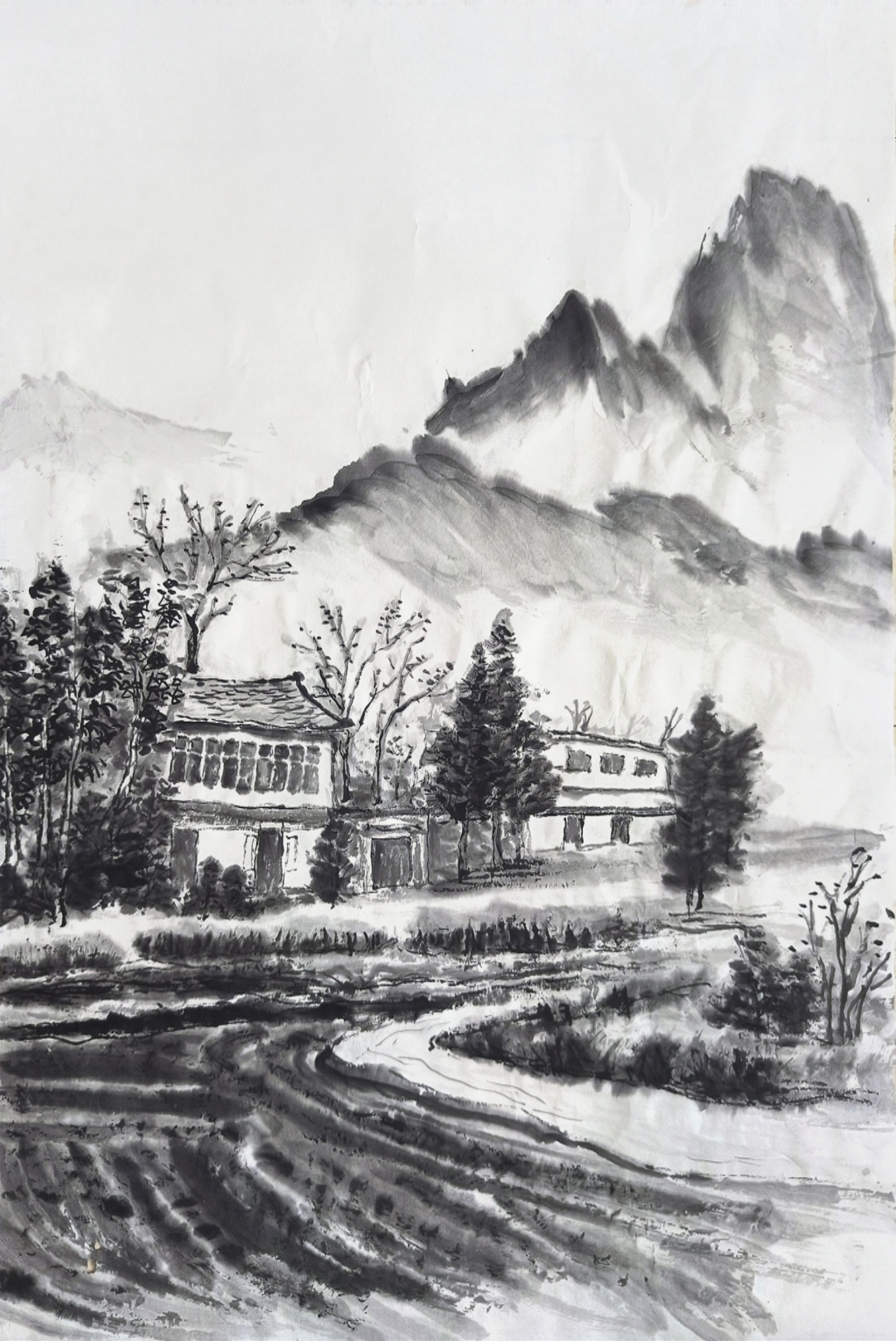烟雨丹青   观鱼情缘第十二期画展（一）-图片15