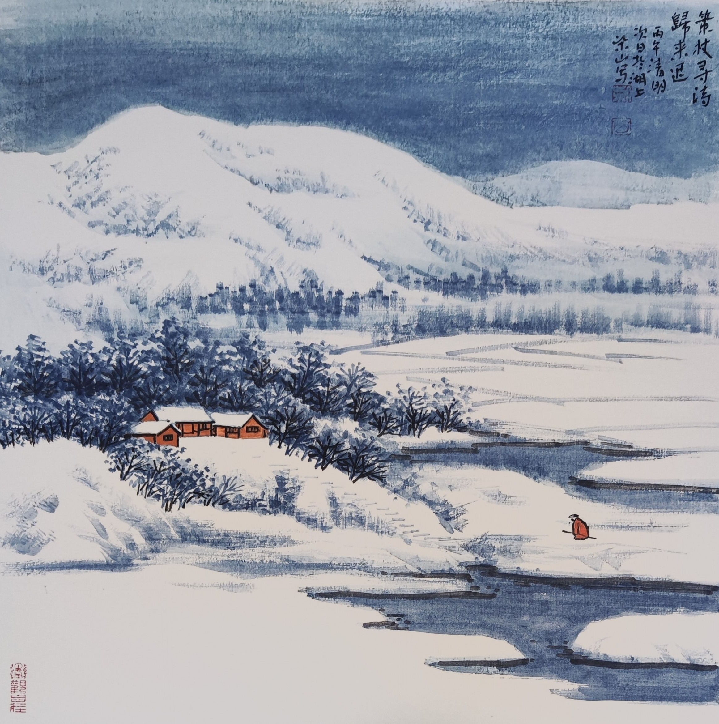 烟雨丹青   观鱼情缘第十二期画展（一）-图片3
