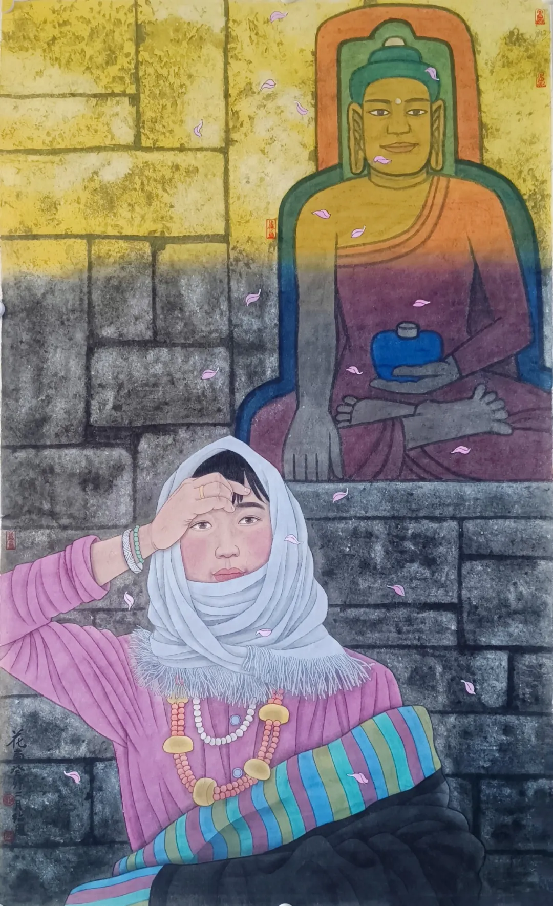 妙意丹青 · 北京工笔重彩画会 ——2026年会员线上展（第十一期）之二（作品16-29）-图片4