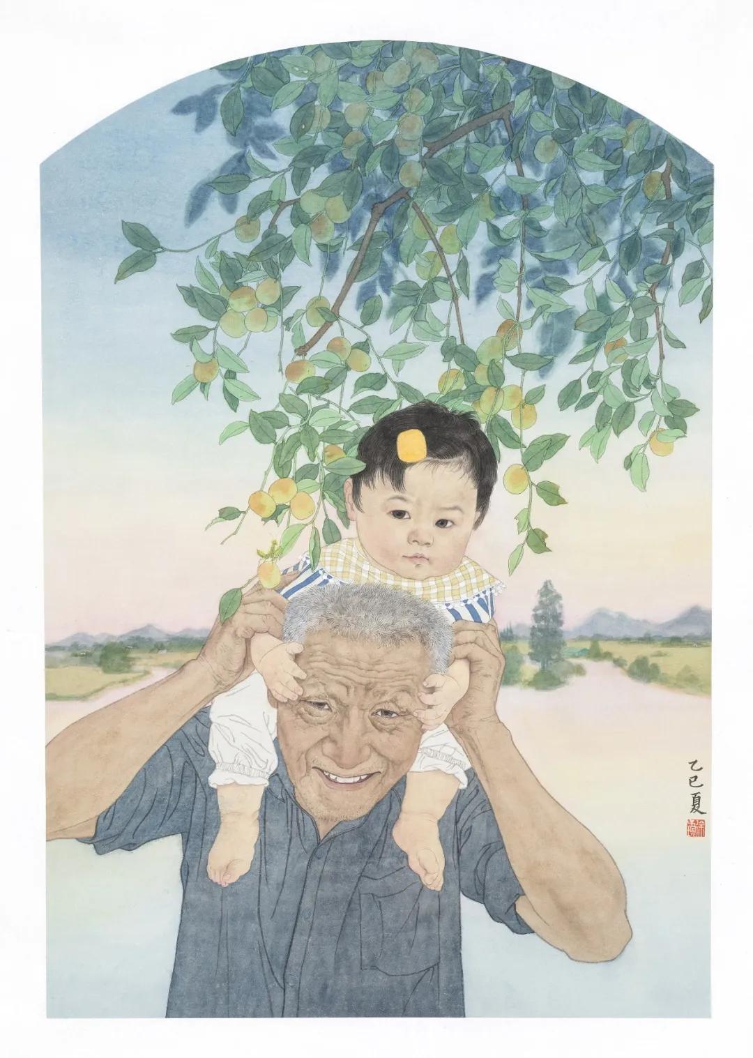 妙意丹青 · 北京工笔重彩画会 ——2026年会员线上展（第十期）之二 （作品16-32）-图片9