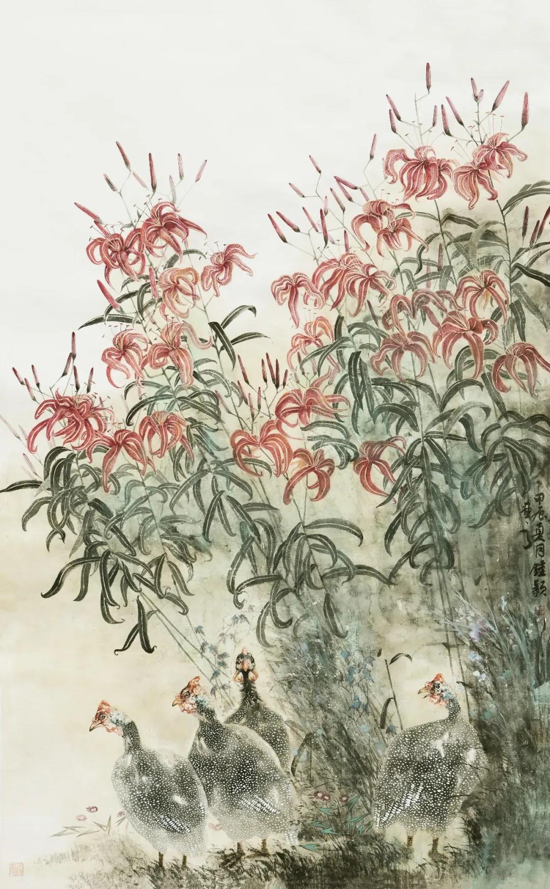 妙意丹青 · 北京工笔重彩画会 ——2026年会员线上展（第十期）之二 （作品16-32）-图片16