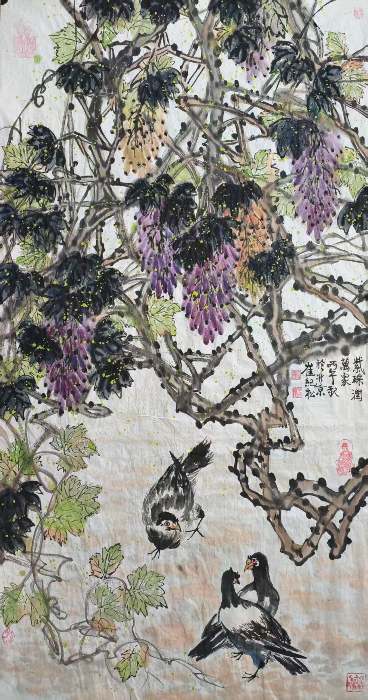 崔纪松老师书画作品选登-图片3